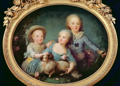 The Children of Charles de France, 1781 by French School